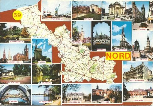Carte géographique - ,