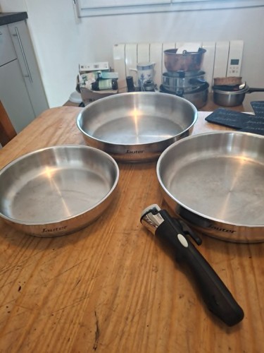 Poêles inox 8 sauter - 18-8,