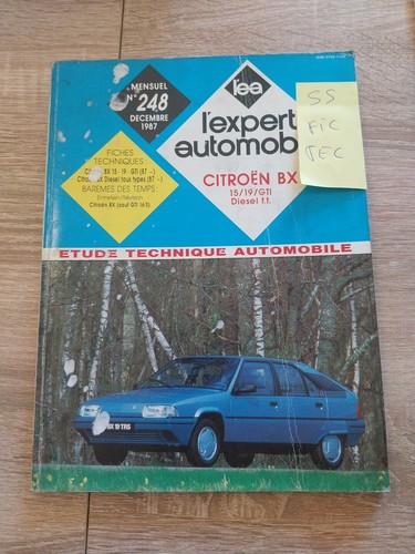 Revue technique citroen 15 - citroen, bx