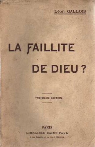 Faillite dieu gallois - dieu, |