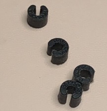 2 Pairs (4pcs) Pandora Silicon Rubber Clip Stoppers Lock New 100% Authentic