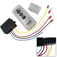 Treuil Voiture Électrique Télécommande Sans Fil Fonctionnant à 12 Volts avec