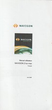NAVIGON 21xx max - Mode d' emploi- Manuel utilsateur Photocopies reliées - 2008