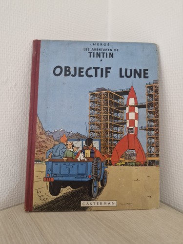 Herge tintin objectif lune - herge,