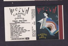 Old matchbox France BN1740439 Higelin