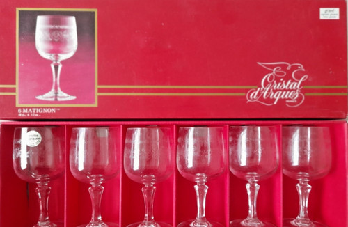 Cristal arques verres a - 6,