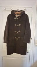 Duffle Coat London – Taille 46 – Longueur 93 cm – Manteau Marron – Boutons Métal