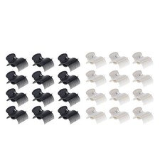 12 pinces à bigoudis