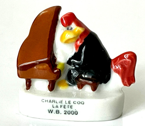 Fève charlie coq piano - piano, à