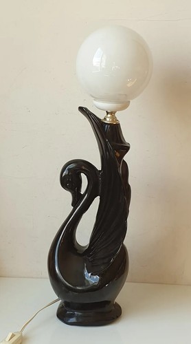 Lampe table sculpture resine - lampe,