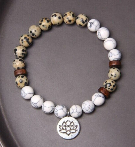 Bracelet perles jaspe - bracelet,