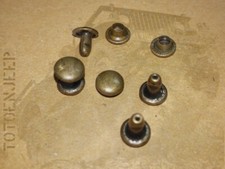 SET 2x 4 RIVETS A FRAPPER pour