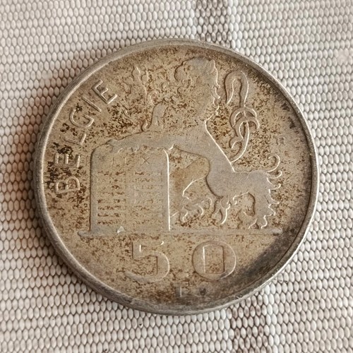 Monnaie argent belgique - argent,