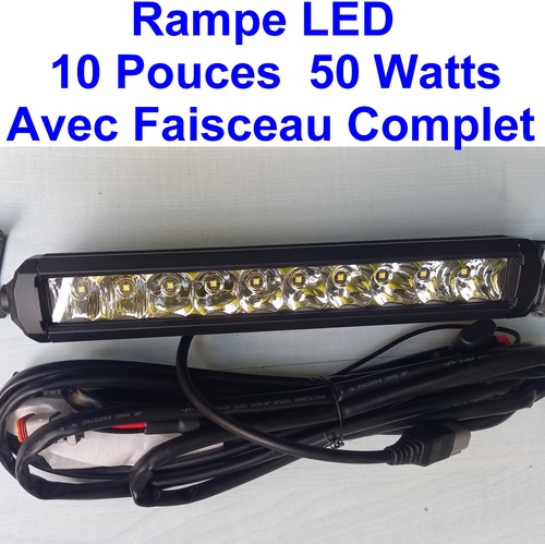 Rampe barre led 50w - 10", +