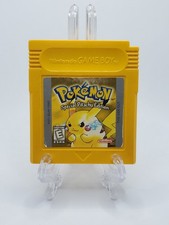 Pokemon Yellow Version - Pikachu Edition - Nintendo Game Boy - 1999 - UNTESTED