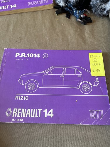 Renault catalogue pieces - 14,