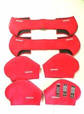 Recaro sr3,sr4 ,red,protective cloth, seat 6 pieces 2 seats