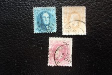 BELGIUM - Yvert/Tellier stamp No. 33 34 15A (thin) obl (A102)