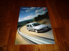 Citroen Berlingo brochure 09/2001