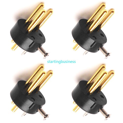 4pcs xlr plug - plug, for