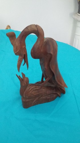Ancienne sculpture bois - sculpture, en