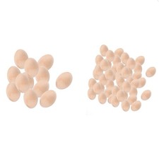 Oeufs vierges en bois