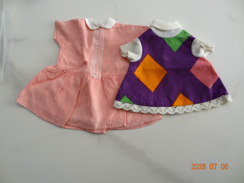 Lot robe vintage poupée - de,