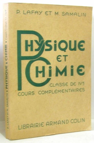 Physique chimie classe - physique, de