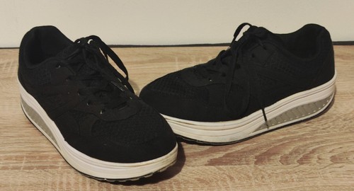 Baskets sneakers compensées - sneakers,
