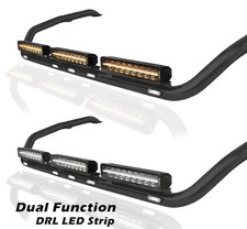 Noir Toit Barre + Leds + LED +