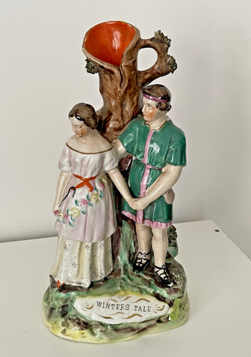 Vase antique staffordshire - vase,