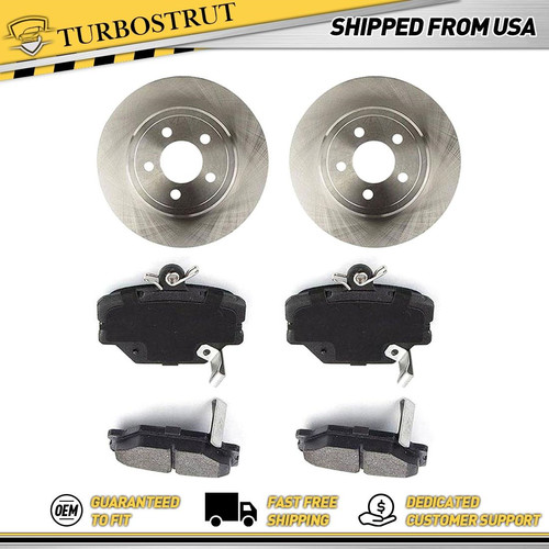 Front brake rotors - front,