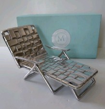 Mariposa Aluminum Chaise Lounge Napkin Holder 10x5.25x5.5"