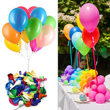 50-100 Pcs Ballons En Latex Unis Helium Air Qualité Fête Anniversaire Mariage