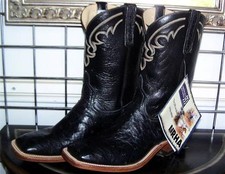 Bottes De Cowboy En Autruche