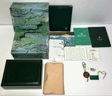 ROLEX 16233 Datejust boîtier boîte de montre 68.00.2 livret calendrier...