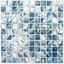 Mosaïque carreau bleu-gris