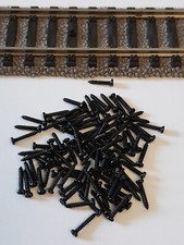 Lot 100 vis de fixations rails train électrique HO Fleischmann  Jouef .. 🇨🇵