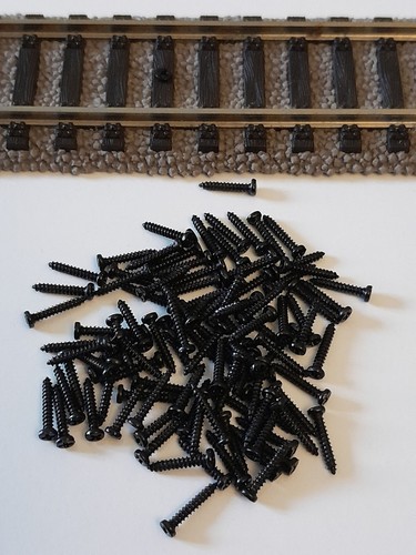 100 vis fixations rails - vis, de