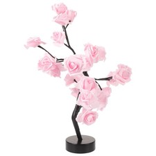  Rose Tree Lamp LED Rose Tree Light Up Flower Flower Desk Lampe Décoration de