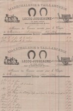 2 Factures 1903/1906