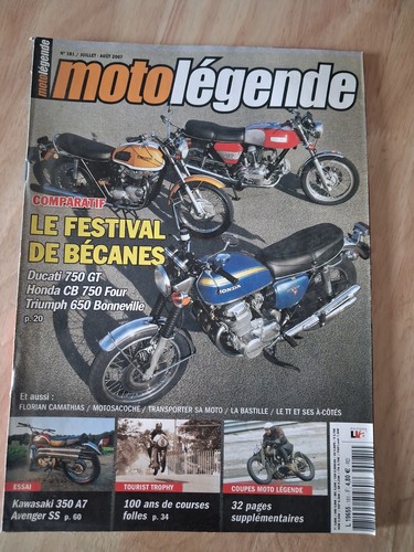 Moto légende 181 2007 ducati - légende,