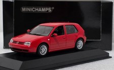 VW Volkswagen Golf 4 IV GTI 1997 Red 1:43 Minichamps EXTREMELY RARE!! (5)