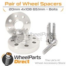 Wheel Spacers & Bolts 20mm for Citroen Berlingo Mk2 08-18 On Aftermarket Wheels
