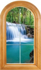 Sticker Fenêtre trompe l'oeil