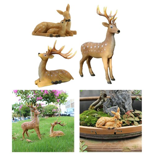 Sculpture cerf pour jardin - pour,