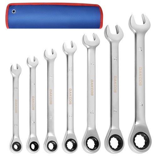 Clé plate cliquet 7pc - cliquet, cle