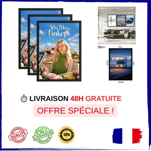 Cadre photo 50x70 lot - 50x70, cm