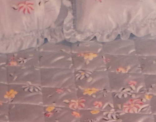 Parure couvre lit - couvre, fait