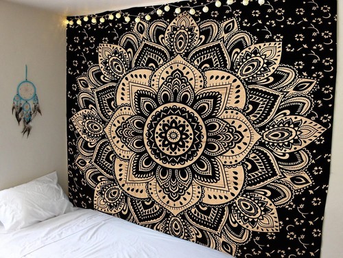 Couvre lit indien mural - couvre-lit,